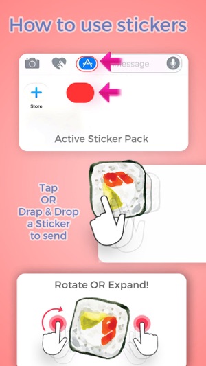 Japanse Foods Stickers(圖3)-速報App