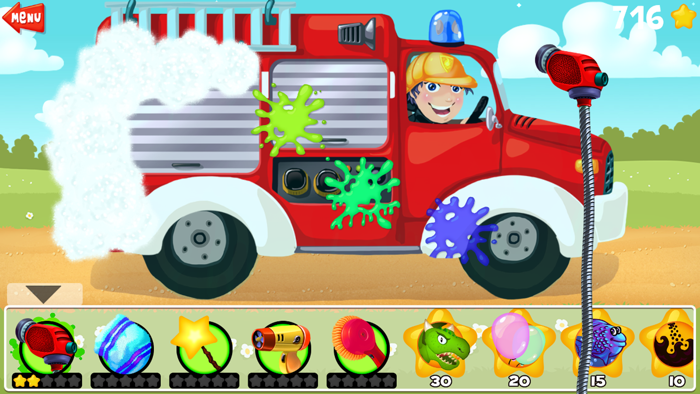 A Free Car Wash Game for Kids and Toddlers