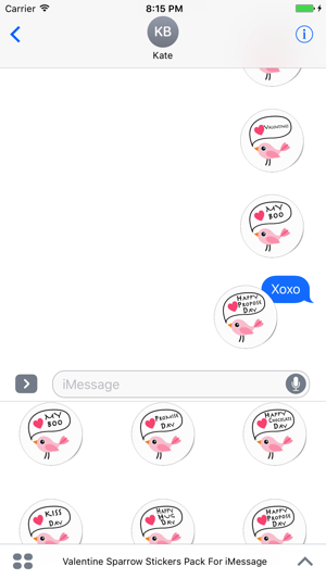 Love-Bird Stickers Pack For iMessage(圖5)-速報App