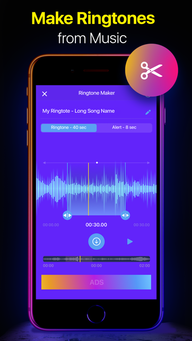 Ringtones for iPhone: RingTune Screenshot