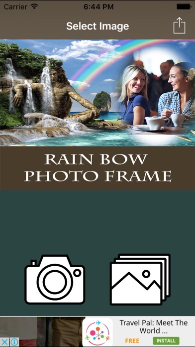 How to cancel & delete Rain Bow Photo Frame And Pic Collage from iphone & ipad 1