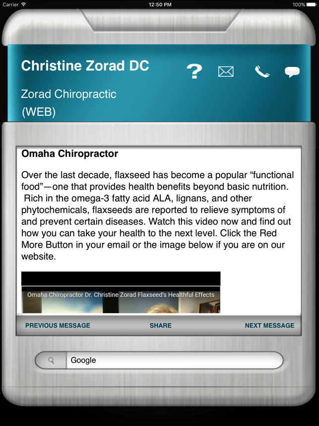 Zorad Chiropractic Wellness Assistant HD(圖2)-速報App