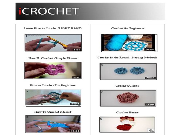 iCrochet - Learn Crochet Magazine