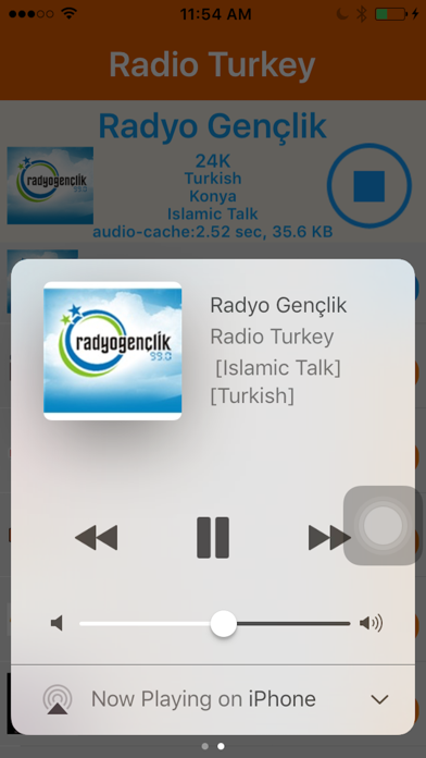 How to cancel & delete Radio Turkey - radyo Türkiye from iphone & ipad 3