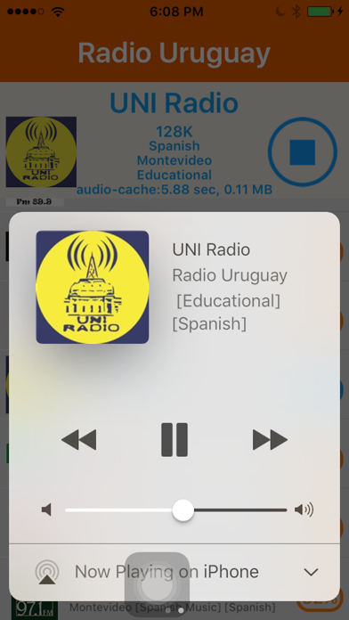 How to cancel & delete Radio Uruguay - Radio URY from iphone & ipad 3