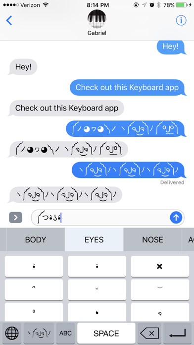 Dongers Keyboard Your Personal Ascii Emoji By Ben Soohoo Ios United States Searchman App Data Information - roblox lenny face copy and paste get 20 robux