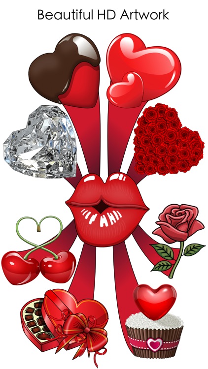 Love Stickers for Valentine's Day