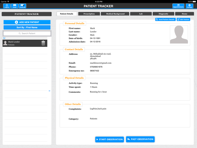 Patient-Tracker Plus