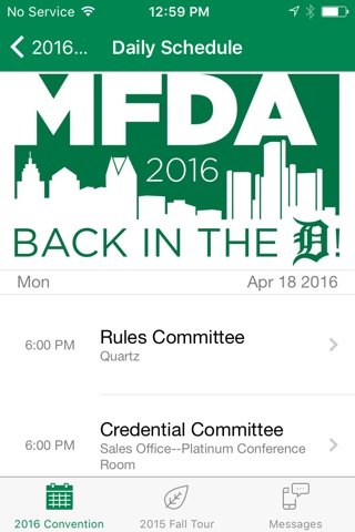 MFDA Convention screenshot 3