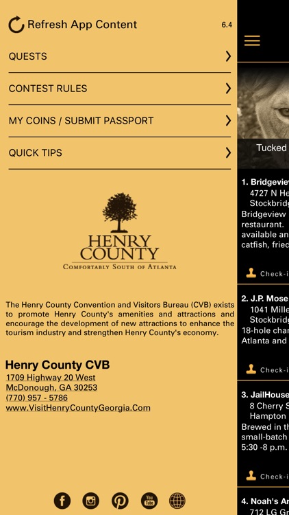 Henry County Treasure App