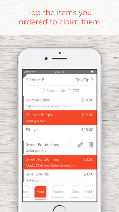 Tab - The simple bill splitter screenshot 4
