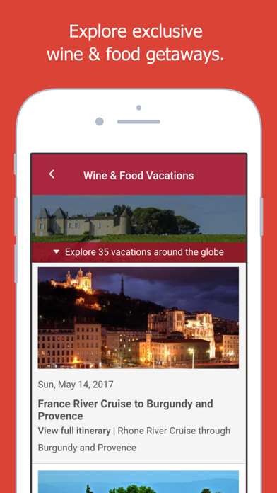 How to cancel & delete Wine Events from iphone & ipad 4