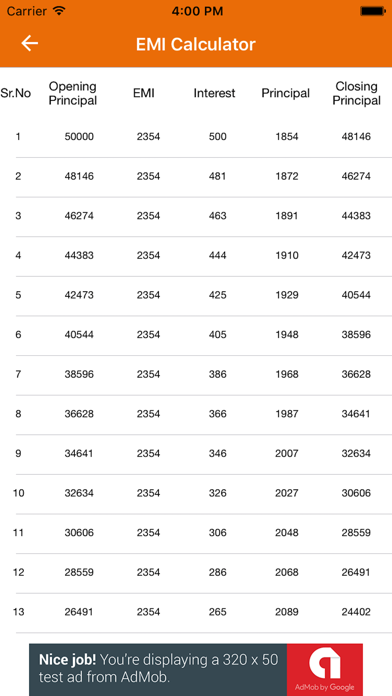 How to cancel & delete Simple EMI Calculator from iphone & ipad 4