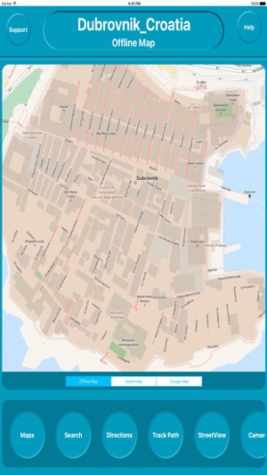 Dubrovnik Croatia Offline City Maps Navi