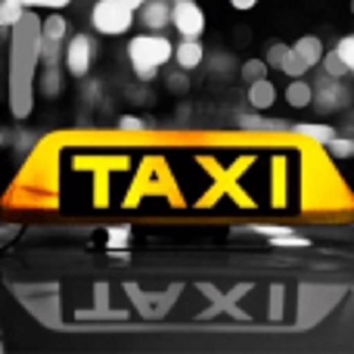 Taxi van A naar B icon