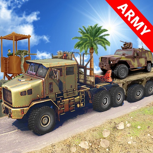 Army Transport Off-road Truck Drive 3D - Pro iOS App
