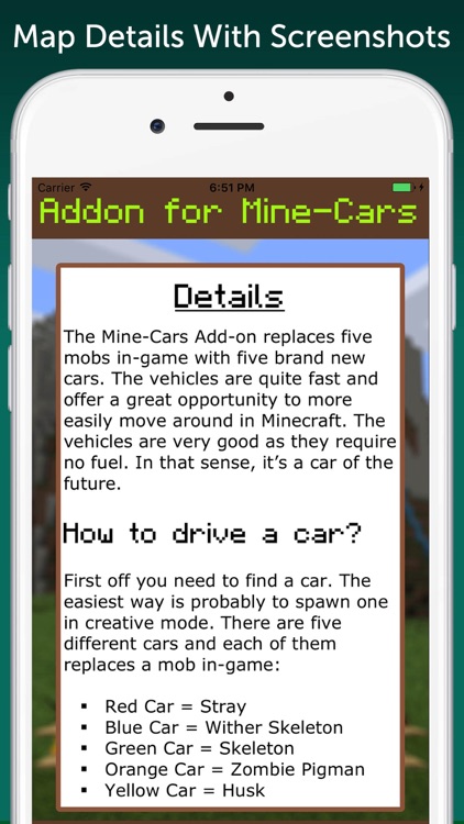 MineCars AddOn for Minecraft PE