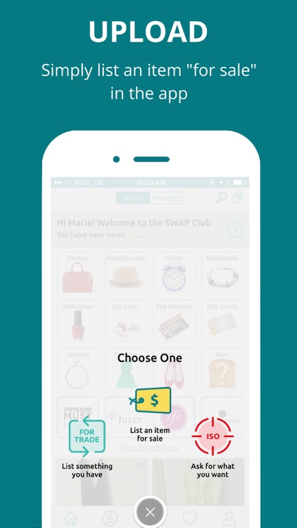 SWAP Club: sell things socially