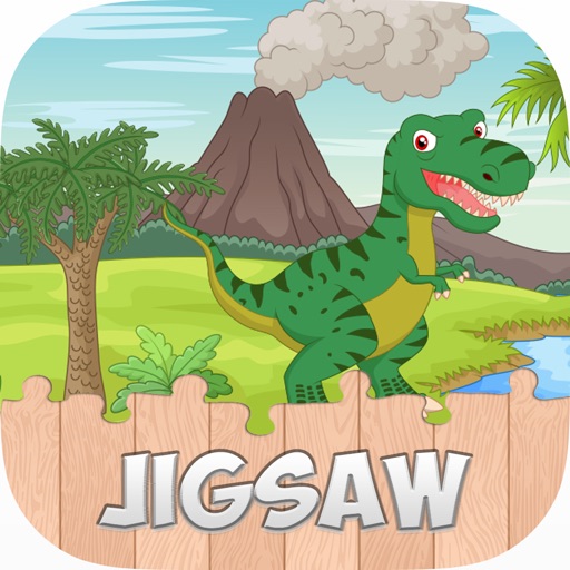 Magic Dinosaur Jigsaw Puzzles For Kids & Toddlers Icon