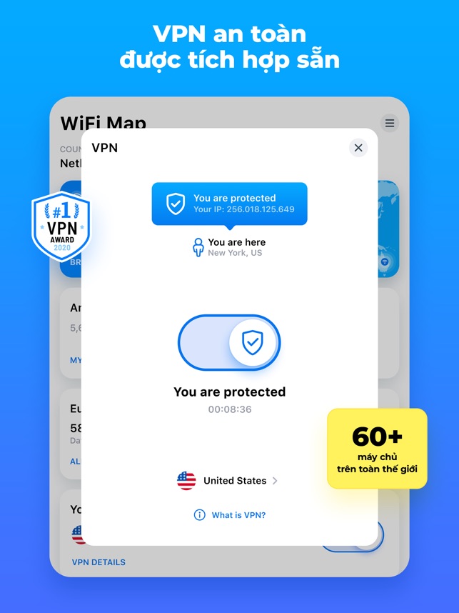 WiFi Map: Internet, eSIM, VPN