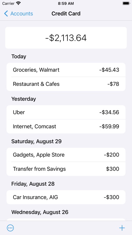 Debit & Credit