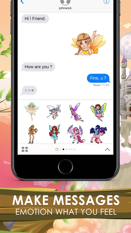 FairyTale Sticker Emoji Themes by ChatStick