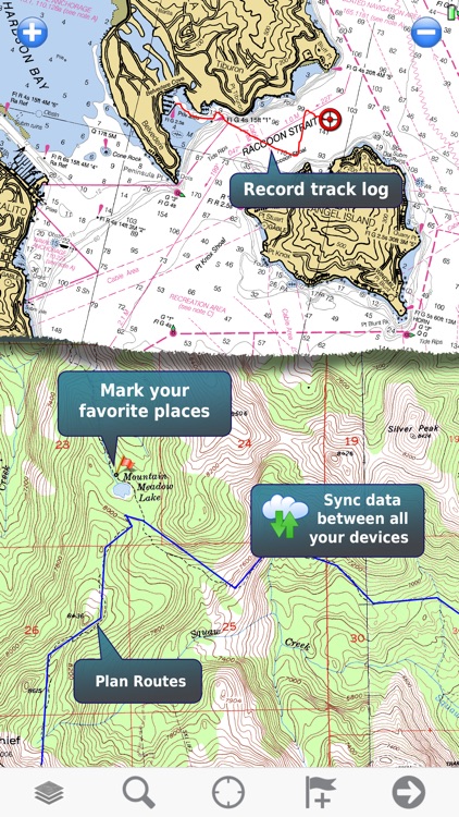 Memory-Map Topo Maps and Marine Navigation