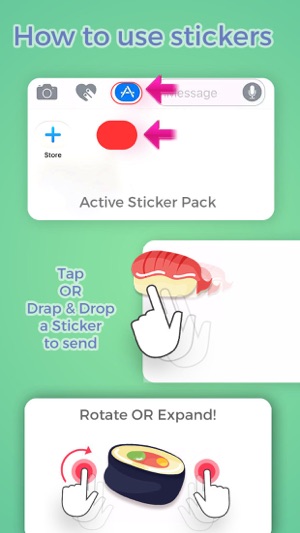 Sushi Oriental Pieces Stickers(圖3)-速報App