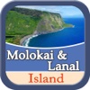Molokai & Lanai Island Offline Map Explorer
