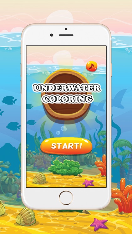 Underwater Coloring Kid