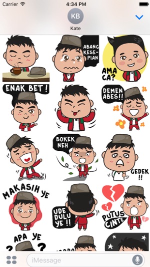 Anwar betawi guy for iMessage Sticker(圖1)-速報App