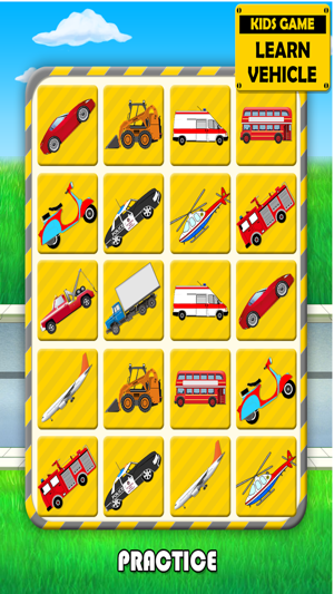 Kids Game Learn Vehicles(圖4)-速報App