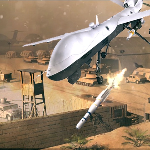 Real Drone War Air Dash Strike Free Icon