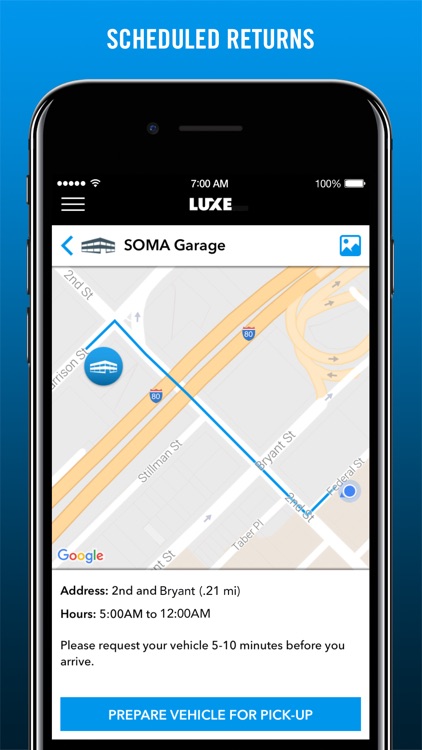 Luxe: On Demand Valet Parking & Car Services screenshot-3