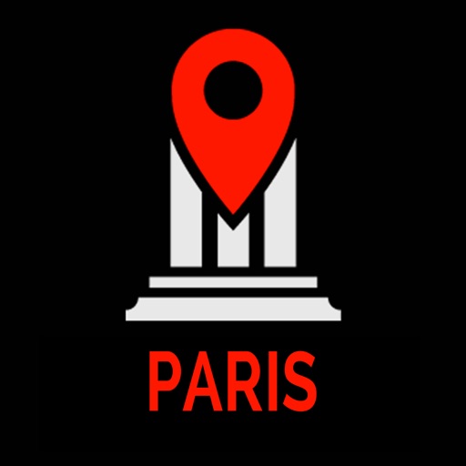 Paris Travel Guide Monument Tracker - Offline Map icon
