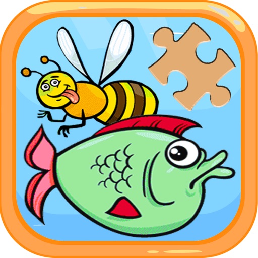 Cartoon Puzzle for Kids Jigsaw Puzzles Game free Icon
