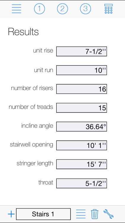 Stair Calc Pro screenshot-3