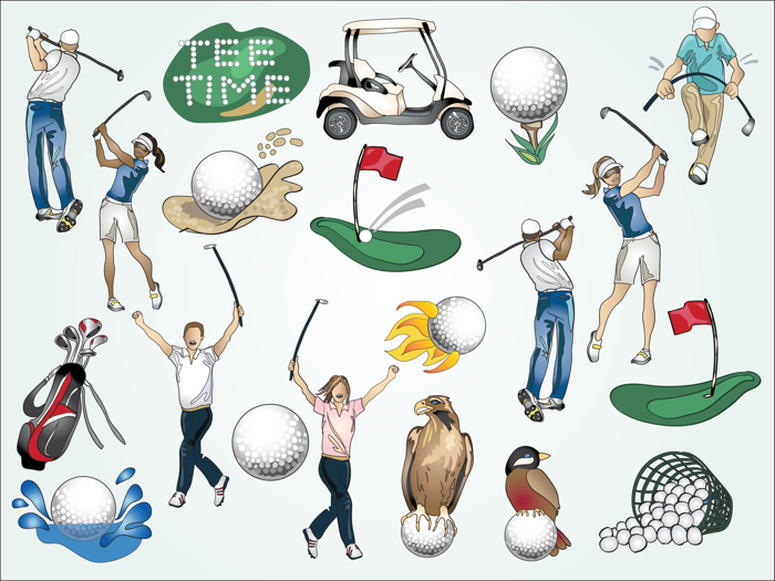 Golf Stickers  Emojis