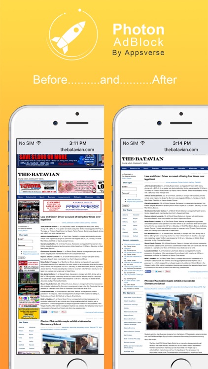 Photon Ad Blocker for Private Secret Browser App