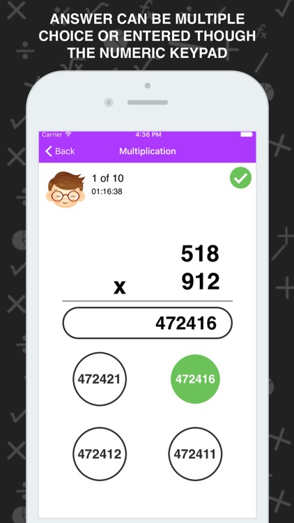 Math Practice - Fun game for kids and young ones