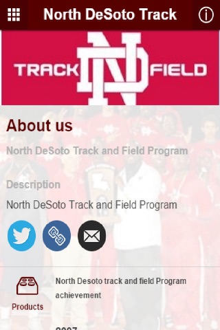 North DeSoto Track and Field screenshot 2