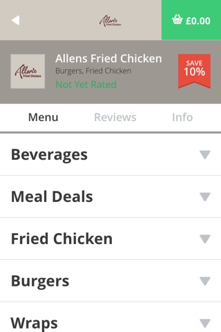 Allens Fried Chicken OL6 screenshot 3