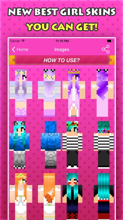 New CUTE GIRL SKINS FREE For Minecraft PE & PC