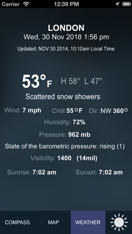 Compass GPS(Map, Weather) screenshot-3