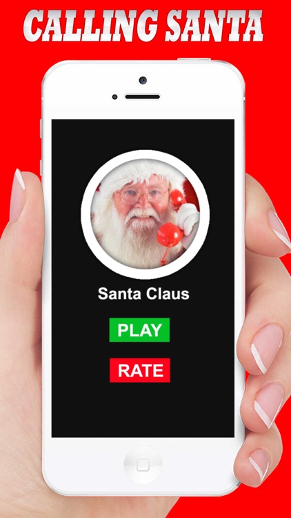 Calling Santa Claus For Christmas Gift