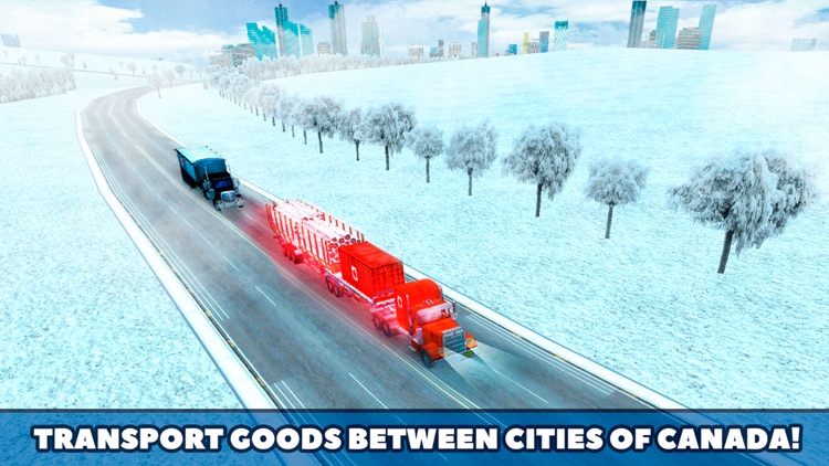 Canada Cargo Truck Driving Simulator 3D