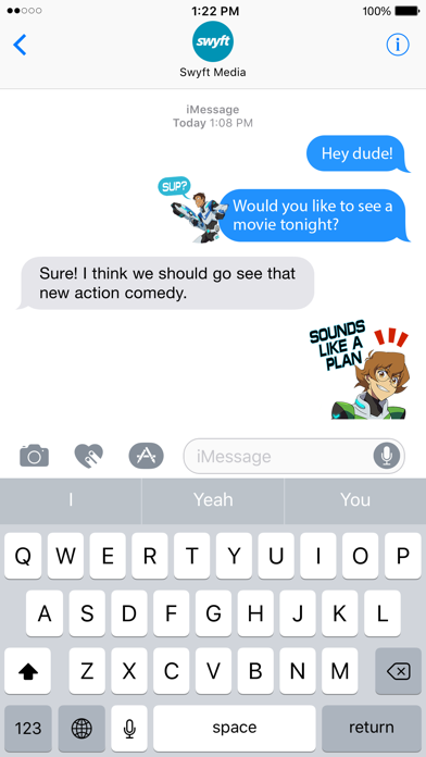 How to cancel & delete Voltron Stickers from iphone & ipad 4