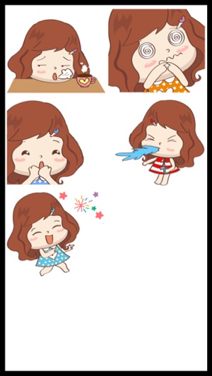 Little Girl Sticker Pack(圖4)-速報App