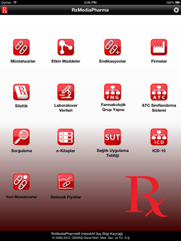 RxMediaPharma - iPad sürümü screenshot 2