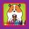 Family Game Coloring and Drawing Hamster Version